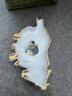 Vintage Souvenir Corsica Napoleon. Asbak Limoges porselein., Ophalen
