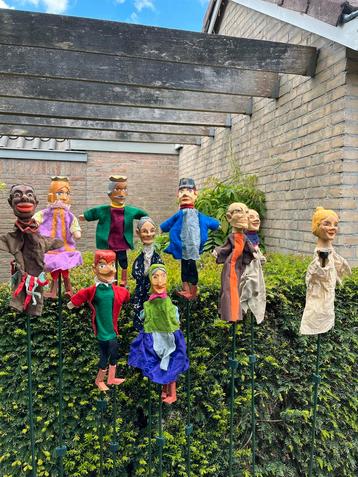Vintage Handpoppen Collectie beschikbaar voor biedingen