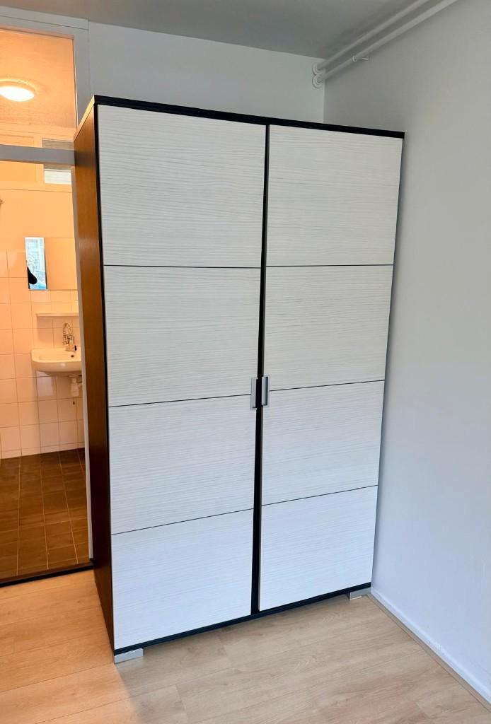 kledingkast, Huis en Inrichting, Kasten | Kledingkasten, Gebruikt, 150 tot 200 cm, 100 tot 150 cm, 50 tot 75 cm, Met deur(en)