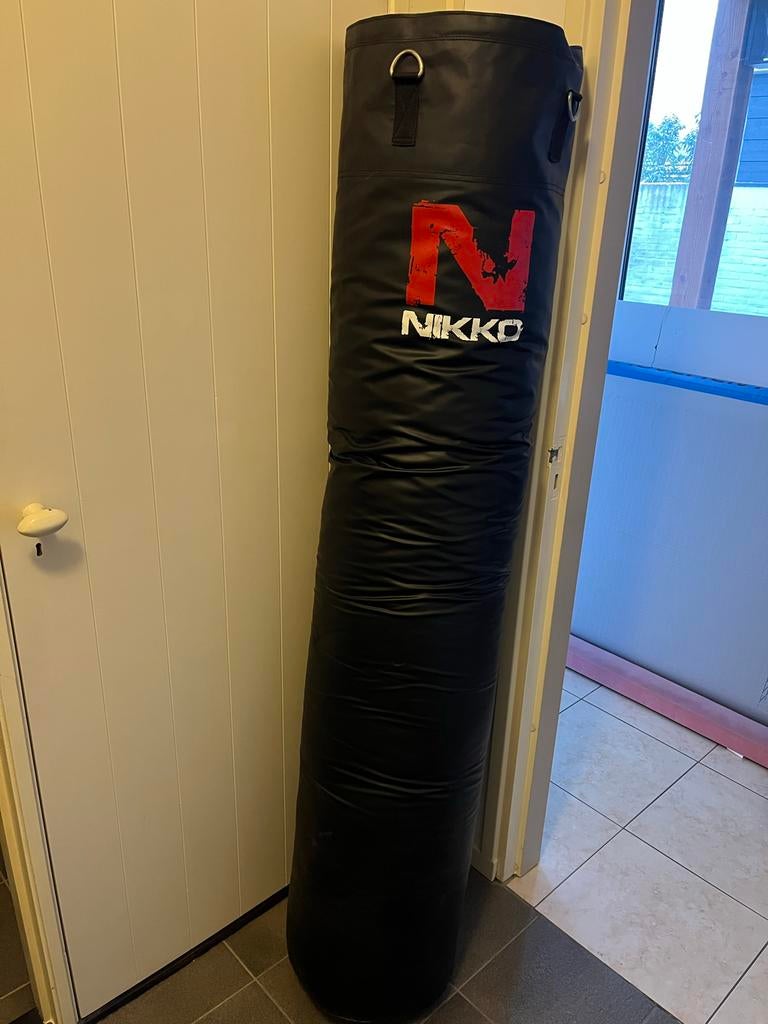 Nikko bokszak 180 hoog excl ophangketting, Ophalen, Zo goed als nieuw, Bokszak