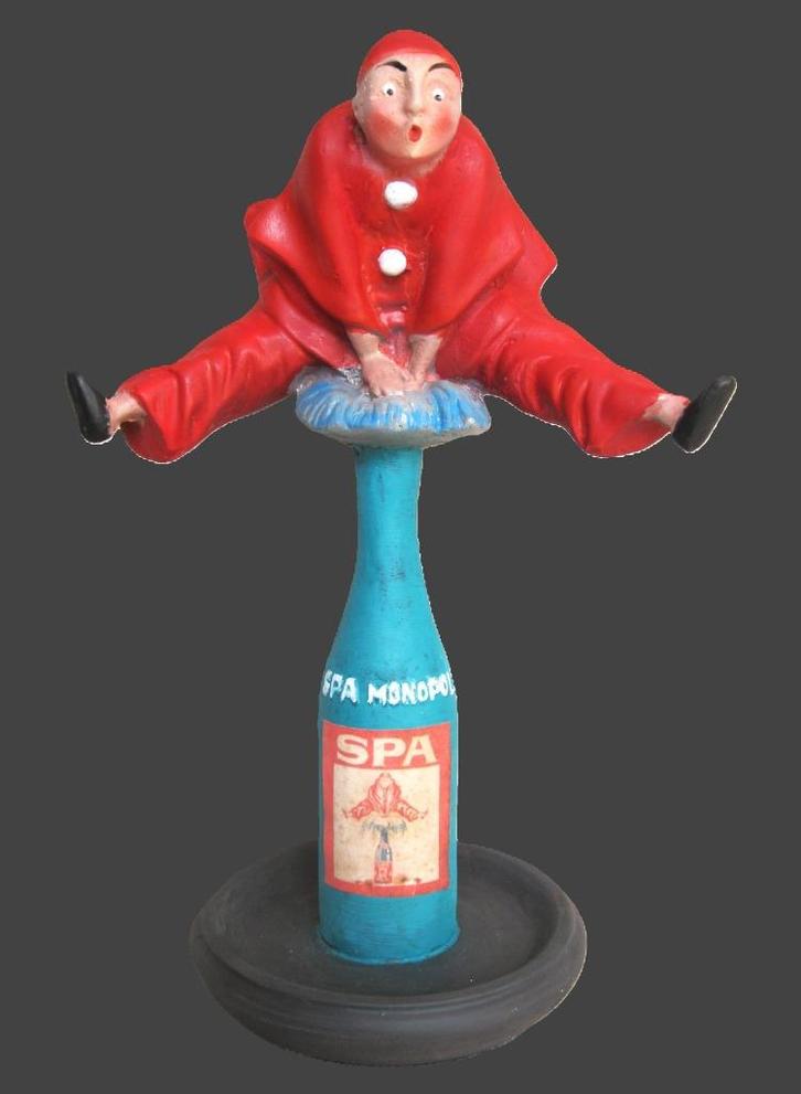 Supercollector Spa Monopole Pierrot., Antiek en Kunst, Antiek | Keramiek en Aardewerk, Ophalen