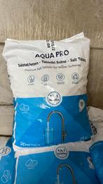 Zout voor water ontharder 25kg zakken, Witgoed en Apparatuur, Waterontharders, Ophalen, Nieuw, Aqua Pro, Waterontharder met zout