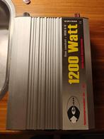 Omvormer 12V naar 230V - 1200 Watt (2400W piek), Ophalen of Verzenden, Gebruikt