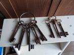8x Antieke oude sleutel, Antiek en Kunst, Ophalen