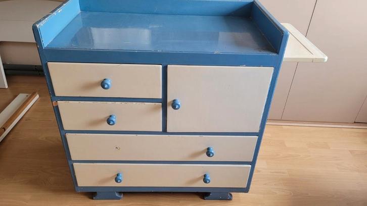 Vintage Commode - 60 jaar oud, Kinderen en Baby's, Kinderkamer | Commodes en Kasten, Gebruikt, Commode, 90 tot 105 cm, 75 tot 100 cm