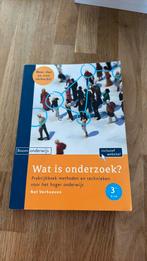 Nel Verhoeven - Wat is onderzoek?, Ophalen of Verzenden, Zo goed als nieuw, Nel Verhoeven