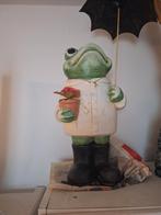 Kikker met paraplu beeld, Ophalen, Zo goed als nieuw, Dier