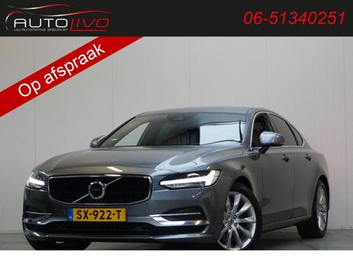 Volvo S90 2.0 T4 Momentum+ 190 PK! LED LEER ADAPTIVE CRUISE, Auto's, Volvo, Te koop, S90, ABS, Adaptive Cruise Control, Airbags