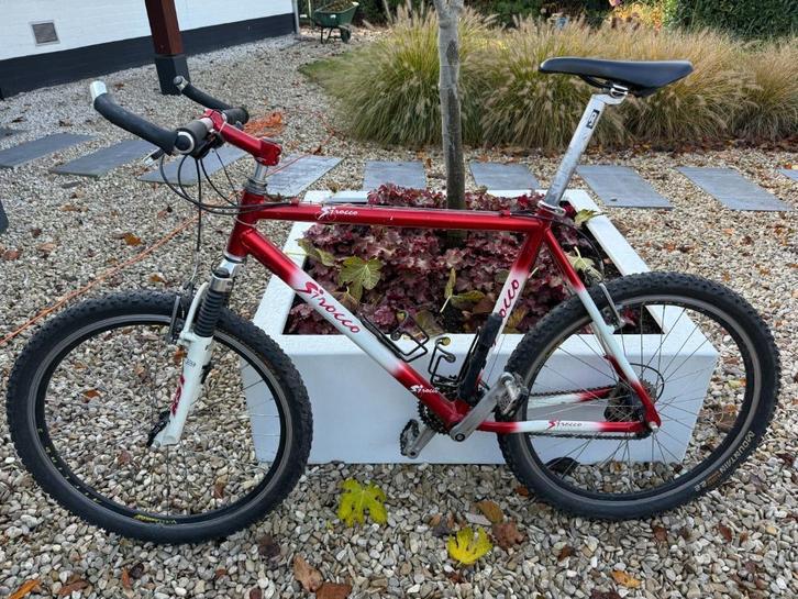 Sirocco MTB – Shimano Deore LX – 26" – licht aluminium, Fietsen en Brommers, Fietsen | Mountainbikes en ATB, Gebruikt, Heren, Overige merken