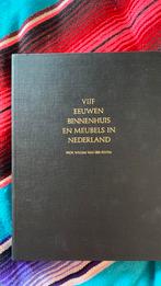 Vijf eeuwen binnenhuis en meubels in Nederland - pluym, Boeken, Gelezen, Willem van der Pluym, Ophalen of Verzenden, Overige onderwerpen