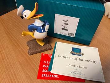 Disney WDCC Donald "Wise Little Hen"  Gold Circle Exclusive beschikbaar voor biedingen
