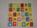 30 duplo blokjes met verschillende print, Kinderen en Baby's, Speelgoed | Duplo en Lego, Ophalen of Verzenden, Gebruikt, Losse stenen