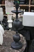 Zwarte metalen lampvoet tafellamp LESANE Light & Living