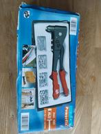 Powerfix Popnageltang met 100 nagels - Nieuw in doos, Doe-het-zelf en Verbouw, Ophalen of Verzenden, Nieuw