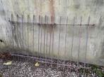 Hekwerk spijlen (2x) - 110,5cm hoog, Tuin en Terras, Tuinhekken en Hekwerk, Ophalen, Gebruikt, IJzer, Spijlenhekwerk