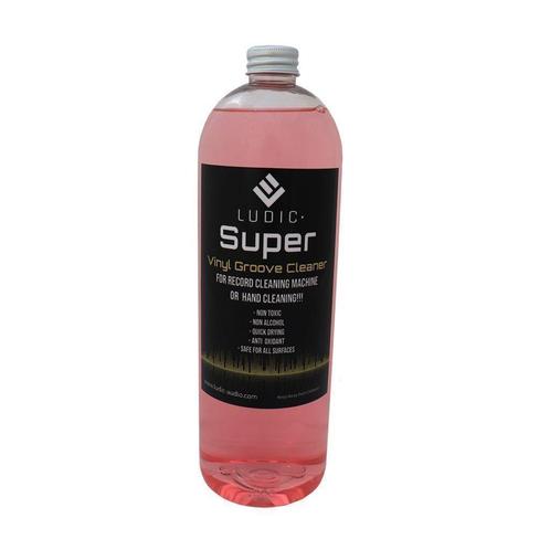 Ludic Super Vinyl Groove cleaner LP, Knosti, machine 1 ltr, Audio, Tv en Foto, Platenspelers, Nieuw, Overige merken, Verzenden