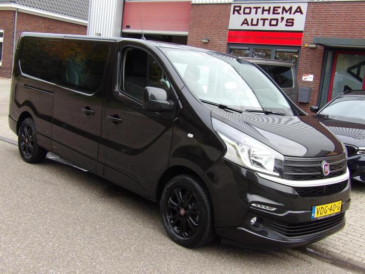 Fiat Talento 2.0 MULTIJET 146PK 2019 DUBCAB VELE EXTRA'S TOP, Auto's, Bestelauto's, Bedrijf, Te koop, ABS, Achteruitrijcamera