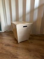 Houten opbergpoef, Ophalen, Gebruikt, Overige houtsoorten, Minder dan 50 cm