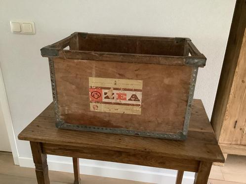 Oude kist ZEA (Doeleman fabriek Zierikzee), Antiek en Kunst, Curiosa en Brocante, Ophalen