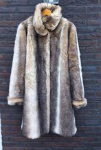 Edgar Vos winter jas maat M met muts, Kleding | Dames, Jassen | Winter, Maat 38/40 (M), Beige, Zo goed als nieuw, Edgar Vos