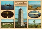 Ansichtkaart Terschelling Brandaris, Ophalen of Verzenden, 1980 tot heden, Gelopen, Waddeneilanden