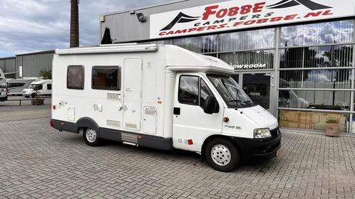 Leuk Inruilkoopje Roller Team Living 15P met Fransbed '2004, Caravans en Kamperen, Campers, Bedrijf, tot en met 3, Half-integraal
