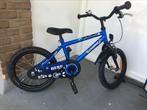 Stoere 16inch kinder fiets mountainbike blauw, Fietsen en Brommers, Fietsen | Kinderfietsjes, 16 tot 20 inch, Gebruikt, Ophalen