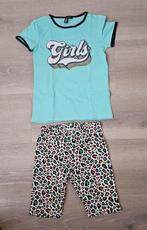 SETJE T-SHIRT + KNIE-LEGGING in maat 122/128 te koop, Ophalen of Verzenden, Nieuw, Meisje, Setje