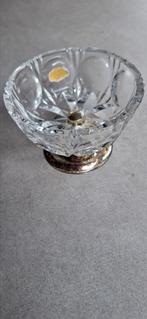 Kristallen suikerpot diameter 10 cm H 7,5 cm, Ophalen of Verzenden