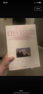 Itzy album checkmate, Verzenden, Zo goed als nieuw