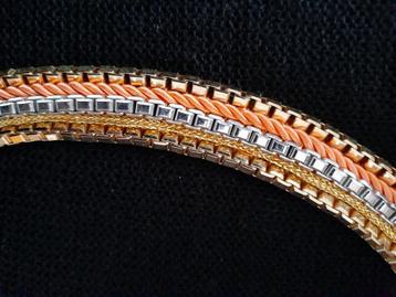 Elegante Gioia ketting met kleur accenten beschikbaar voor biedingen