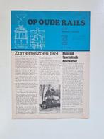 Krantje Op Oude Rails mei 1974 uitgave Tramweg Stichting, Verzamelen, Spoorwegen en Tramwegen, Boek of Tijdschrift, Gebruikt, Ophalen of Verzenden
