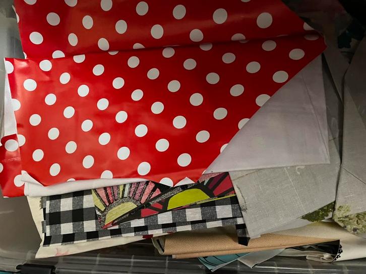 Knutselen met zeil, Hobby en Vrije tijd, Knutselen, Zo goed als nieuw, Materiaal, Ophalen of Verzenden