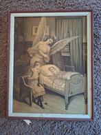 Beschermengel die waakt over slapend kind, Antiek en Kunst, Ophalen