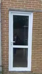 kunststof voor(tuin)deur, Doe-het-zelf en Verbouw, Kozijnen en Schuifpuien, Kunststof, Gebruikt, Deurkozijn, 150 tot 225 cm