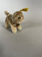 Klein zeldzaam antiek poesje van Steiff  'TAPSY' met merken, Antiek en Kunst, Ophalen of Verzenden