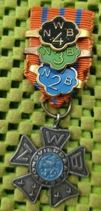 Medaille: Avondvierdaagse NWB : 1-2-3-4., Ophalen of Verzenden, Overige materialen, Nederland