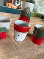 HK living kerstmokjes. Limited edition (6 kopjes), Huis en Inrichting, Keuken | Servies, Keramiek, Ophalen of Verzenden, Zo goed als nieuw