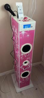 Bigben Karaoke toren met afstandsbediening, Ophalen, Gebruikt, Complete set