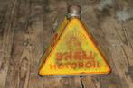 SHELL olieblik / mobiloil aeroshell dkw harley zündapp nsu i, Verzamelen, Ophalen of Verzenden