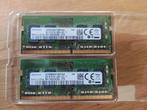 8GB DDR4 RAM Samsung sodimm werkgeheugen 2666 2x4GB, Computers en Software, RAM geheugen, Ophalen of Verzenden, Zo goed als nieuw