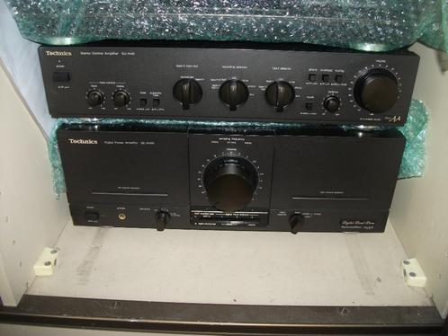 Technics SE-M100 SU-A40 (Voor en Eindversterker) ZELDZAAM, Audio, Tv en Foto, Versterkers en Receivers, Zo goed als nieuw, Stereo