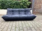 LIGNE ROSET Togo 3-zits leder zwart, Ophalen, Gebruikt, 150 tot 200 cm, Driepersoons