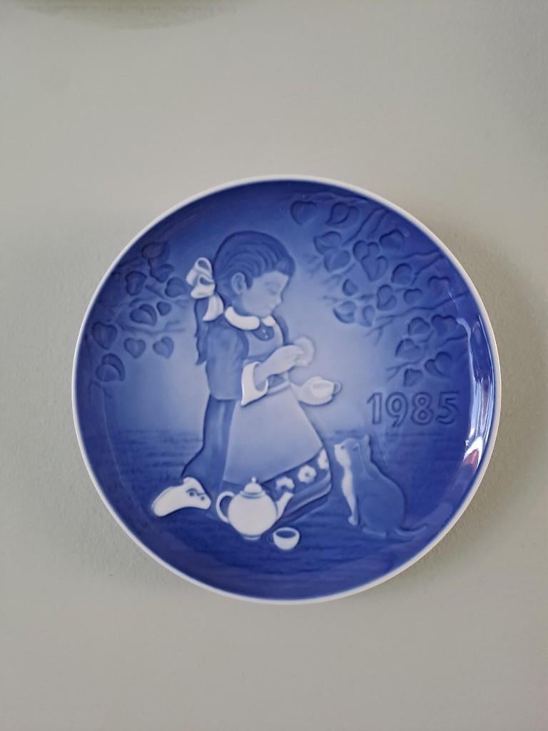 Bing & Grøndahl wandbord Royal Copenhagen 1985 - 13 cm, Ophalen of Verzenden