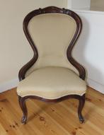 Antieke biedermeier fauteuil, Ophalen