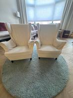 Twee kinder strandmon fauteuils (ikea) grijs, Gebruikt, Twee, Wit, Ophalen of Verzenden