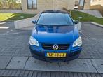 MOET WEG!Volkswagen Polo 1.4 16V 59KW 2007 Blauw, Voorwielaandrijving, Elektrische ramen, 4 cilinders, Blauw