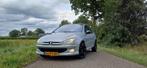 Peugeot 206 1.6 16V Quicksilver 3D 2004 Grijs, Auto's, Voorwielaandrijving, Zwart, Handgeschakeld, Metallic lak