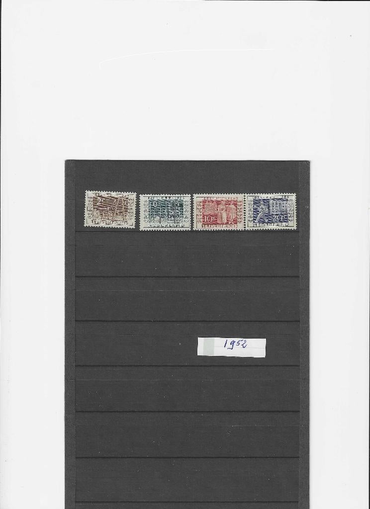 ITEP zegels, Postzegels en Munten, Postzegels | Nederland, Ophalen of Verzenden, Na 1940, Postfris