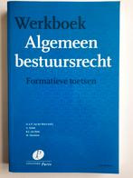 Te koop: werkboek Algemeen Bestuursrecht Formatieve toetsen, Ophalen of Verzenden, Zo goed als nieuw